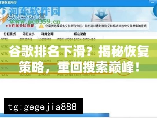 谷歌排名下滑？揭秘恢复策略，重回搜索巅峰！，谷歌排名下滑的恢复之道