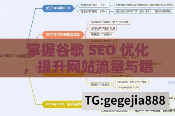 掌握谷歌 SEO 优化，提升网站流量与曝光度,谷歌SEO优化秘籍大揭秘