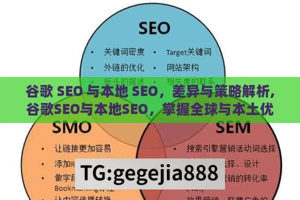 谷歌 SEO 与本地 SEO，差异与策略解析,谷歌SEO与本地SEO，掌握全球与本土优化策略的关键