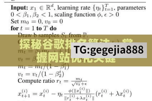 探秘谷歌排名算法，掌握网站优化关键